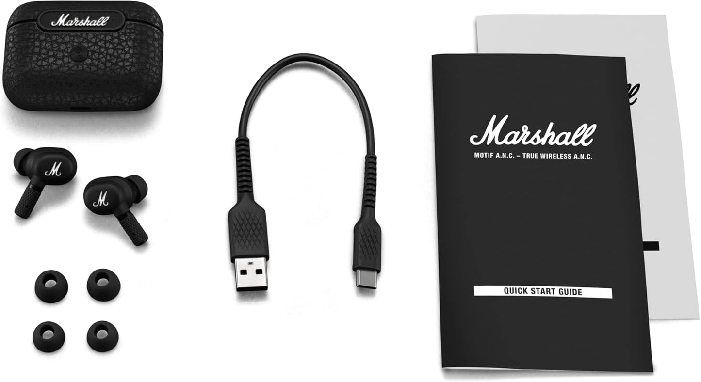 🎧 Marshall Motif A.N.C.: Sonido legendario en cada paso